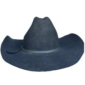 Vintage Chris Eddy Wool Western Cowboy Hat